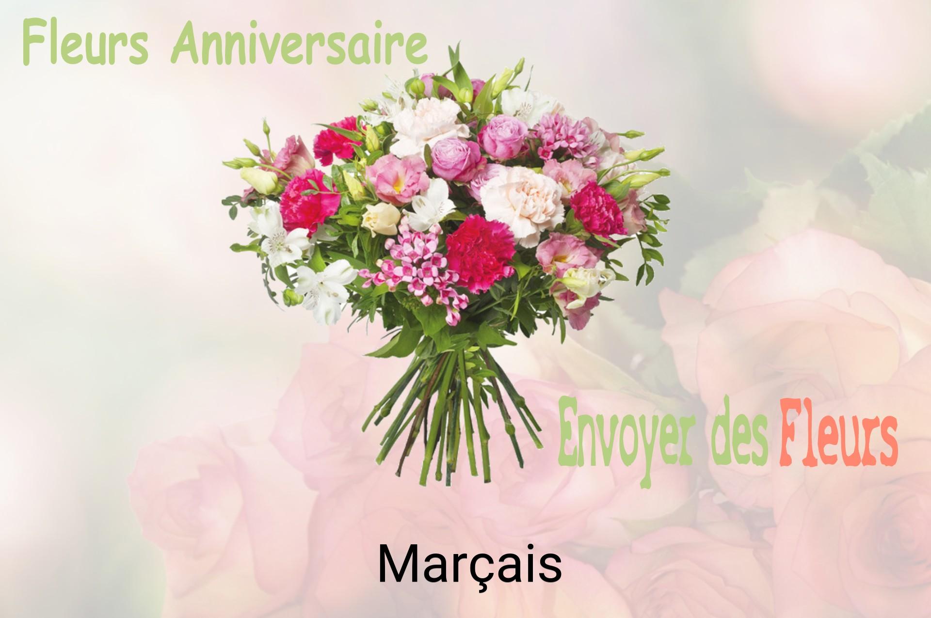 Bouquet de fleurs d’anniversaire livré à Marçais